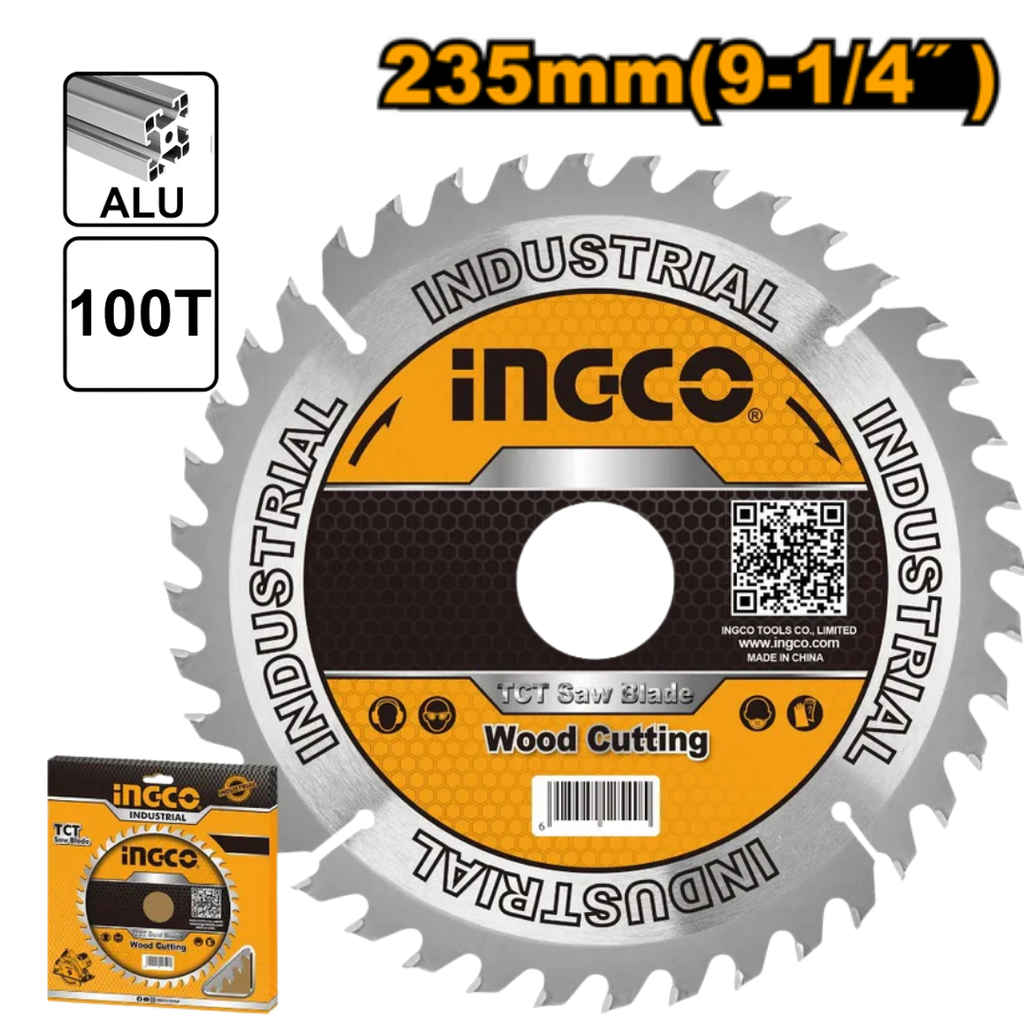 INGCO TCT Saw Saw blade 100T 235mm