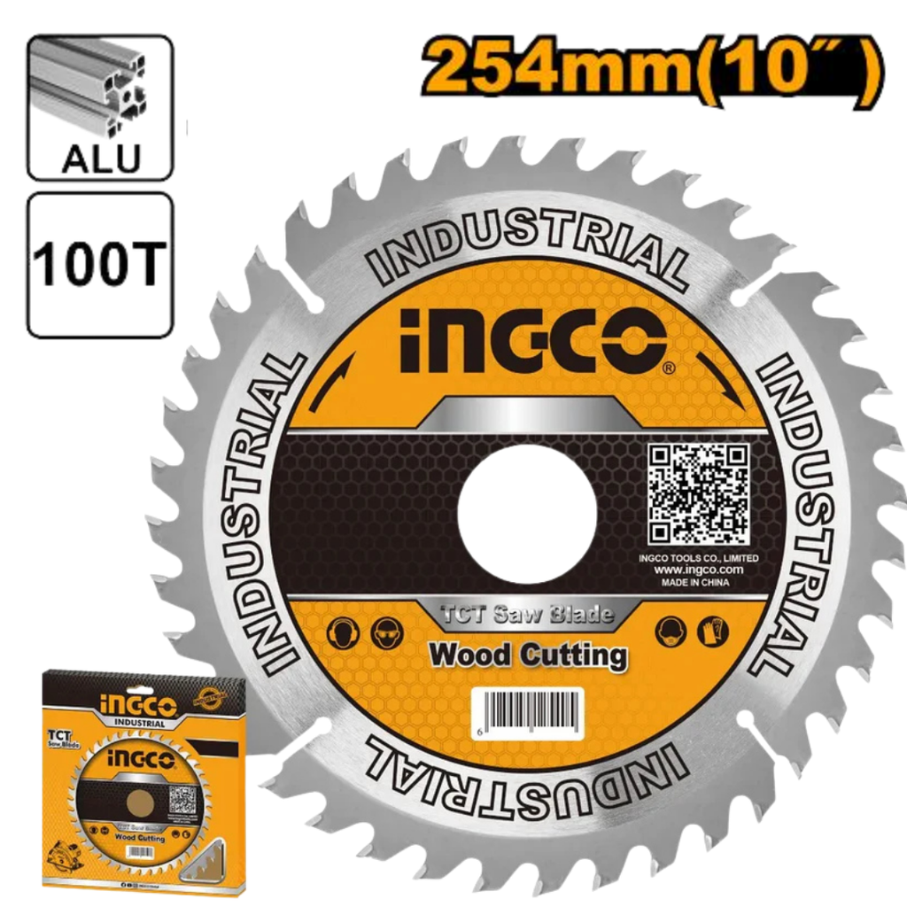 INGCO TCT saw for aluminum 100T 254mm