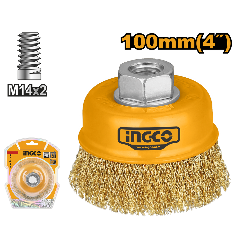 INGCO 4"  Wire cup brush