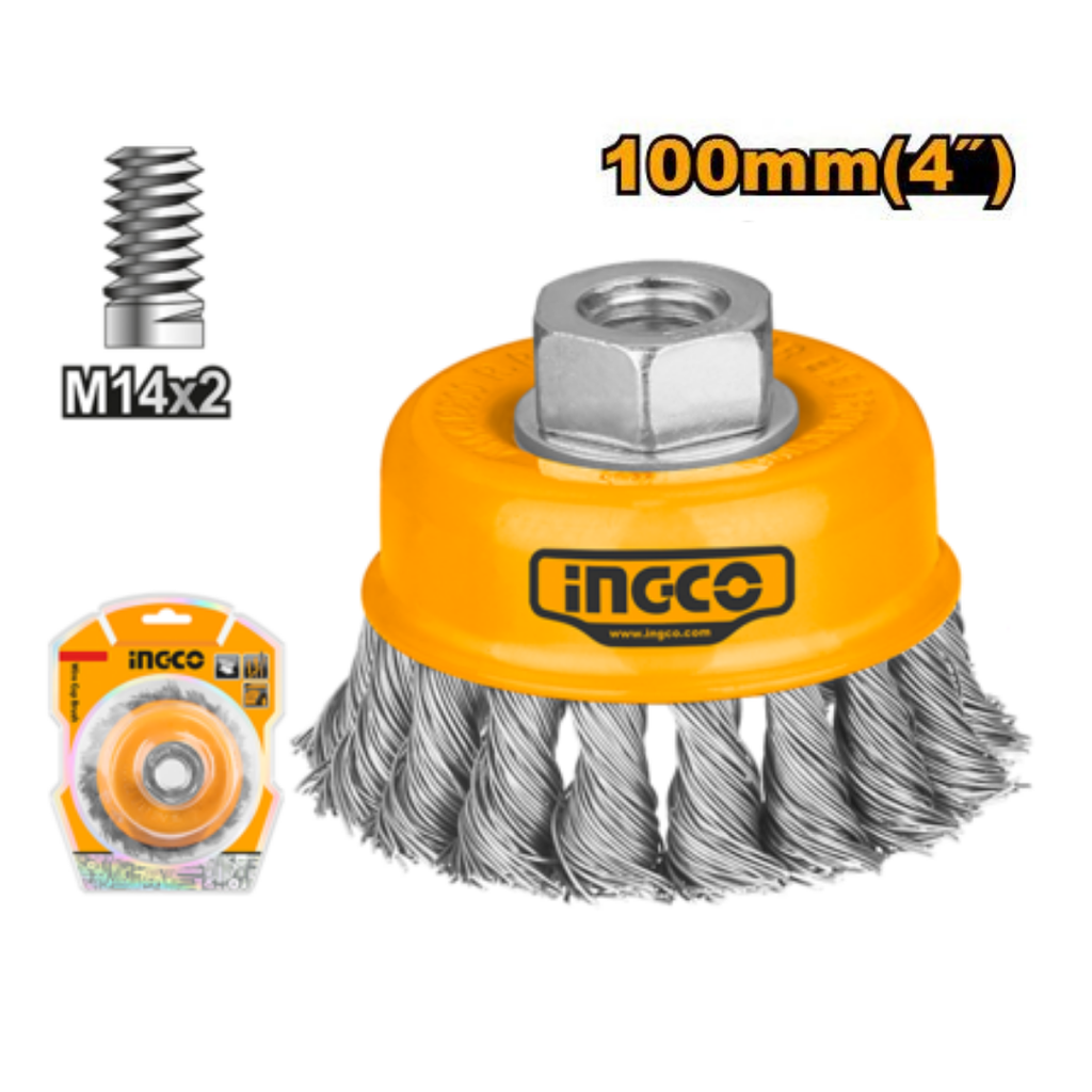 INGCO 4" Wire cup brush