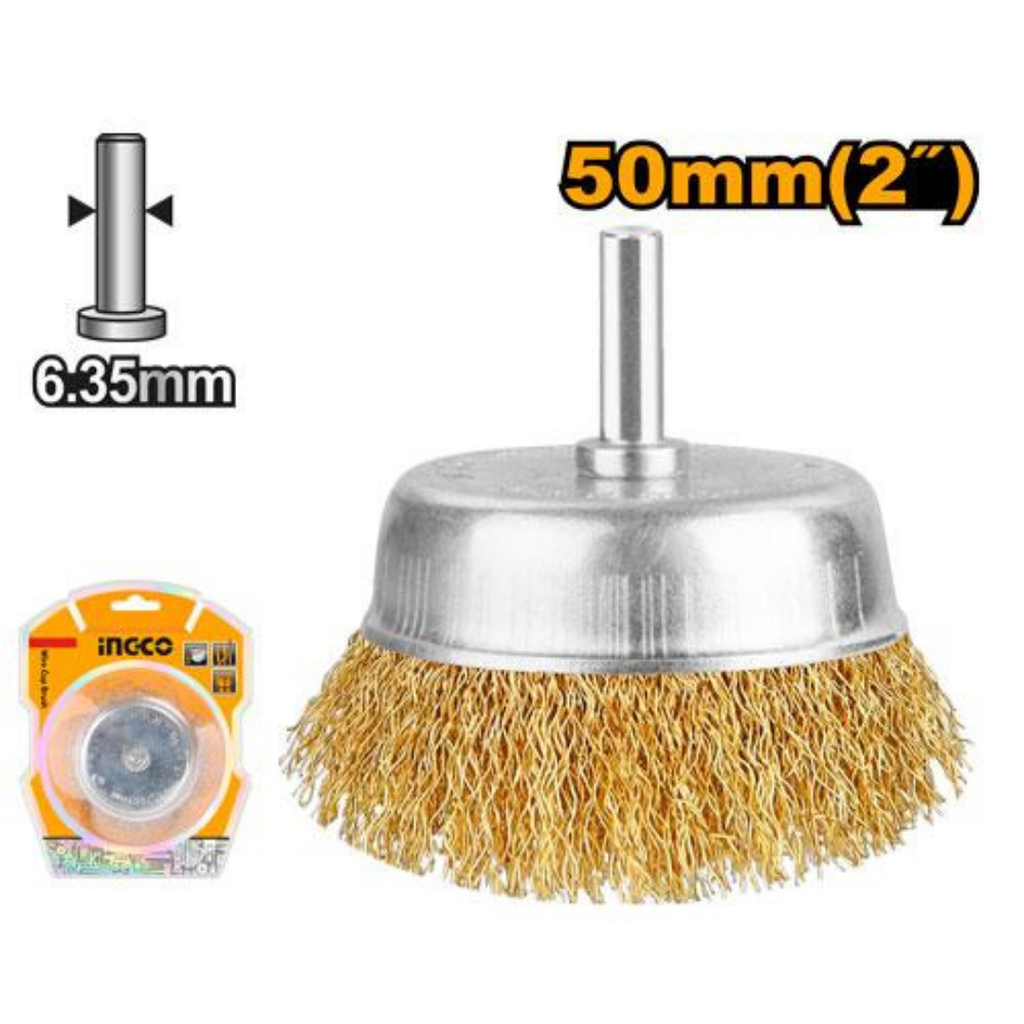 INGCO 2" Wire cup brush