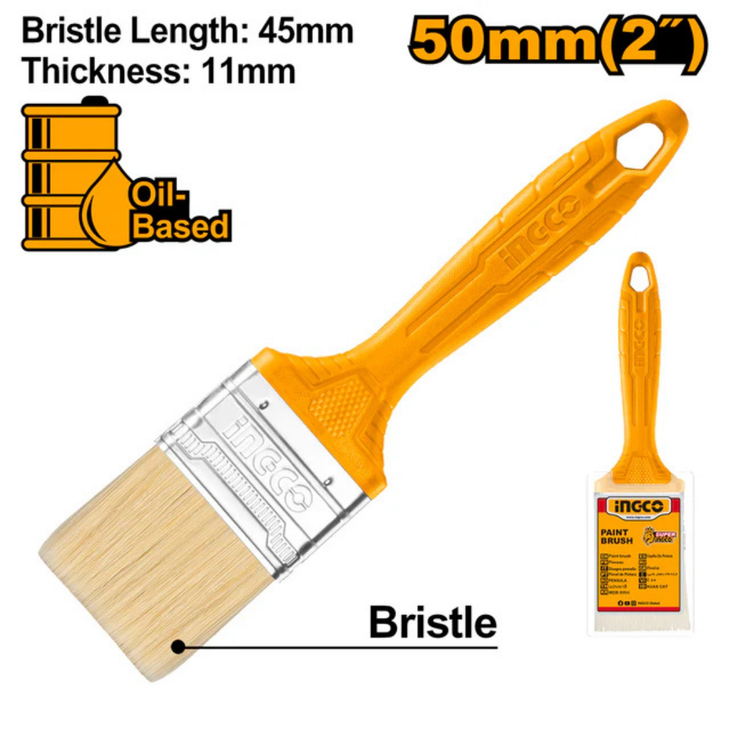 INGCO Paint brush Yellow 50mm