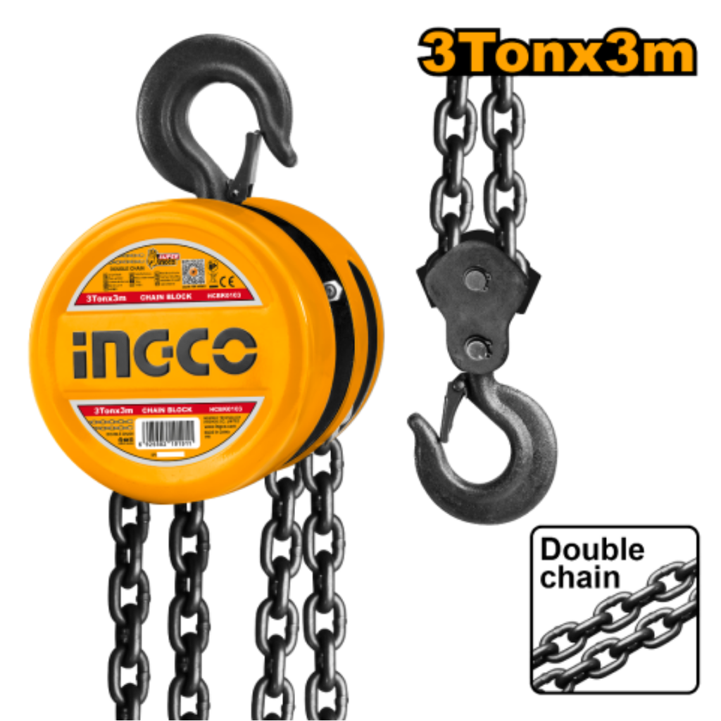 INGCO 3Tonx3m Chain block