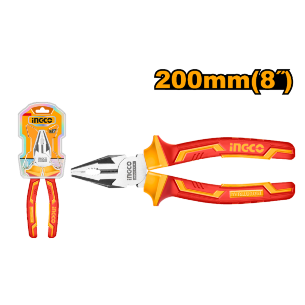 INGCO 8" Insulated combination plie