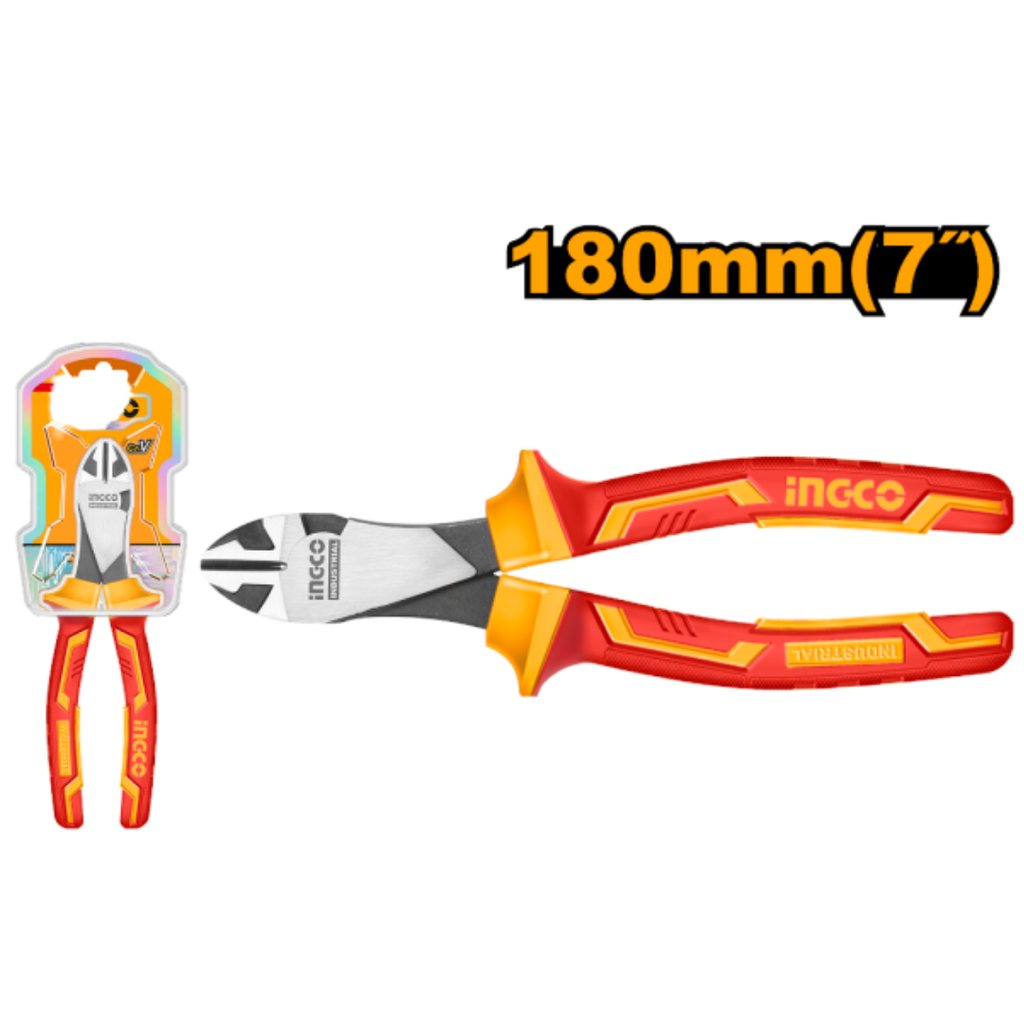 INGCO 7" Insulated heavy-duty diagonal cutting plie