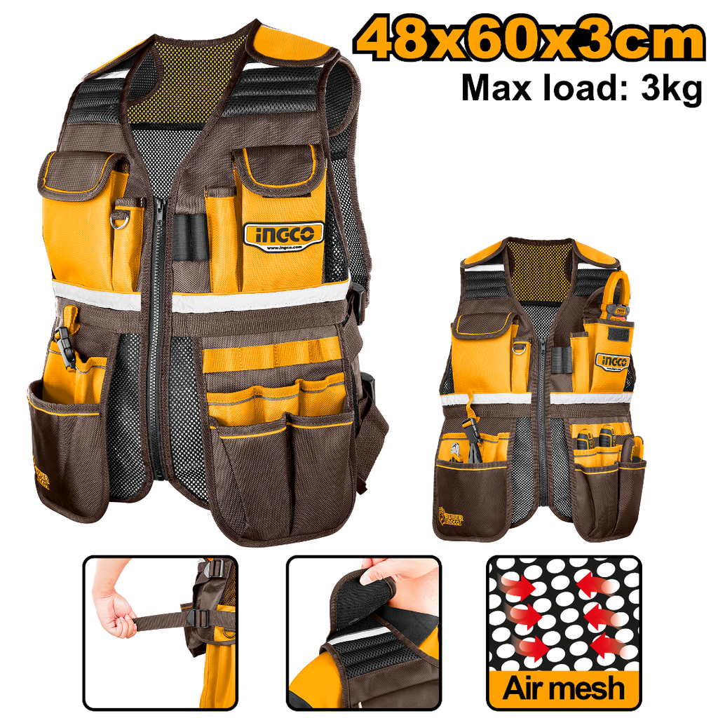 INGCO Tool vest 48x60x3cm