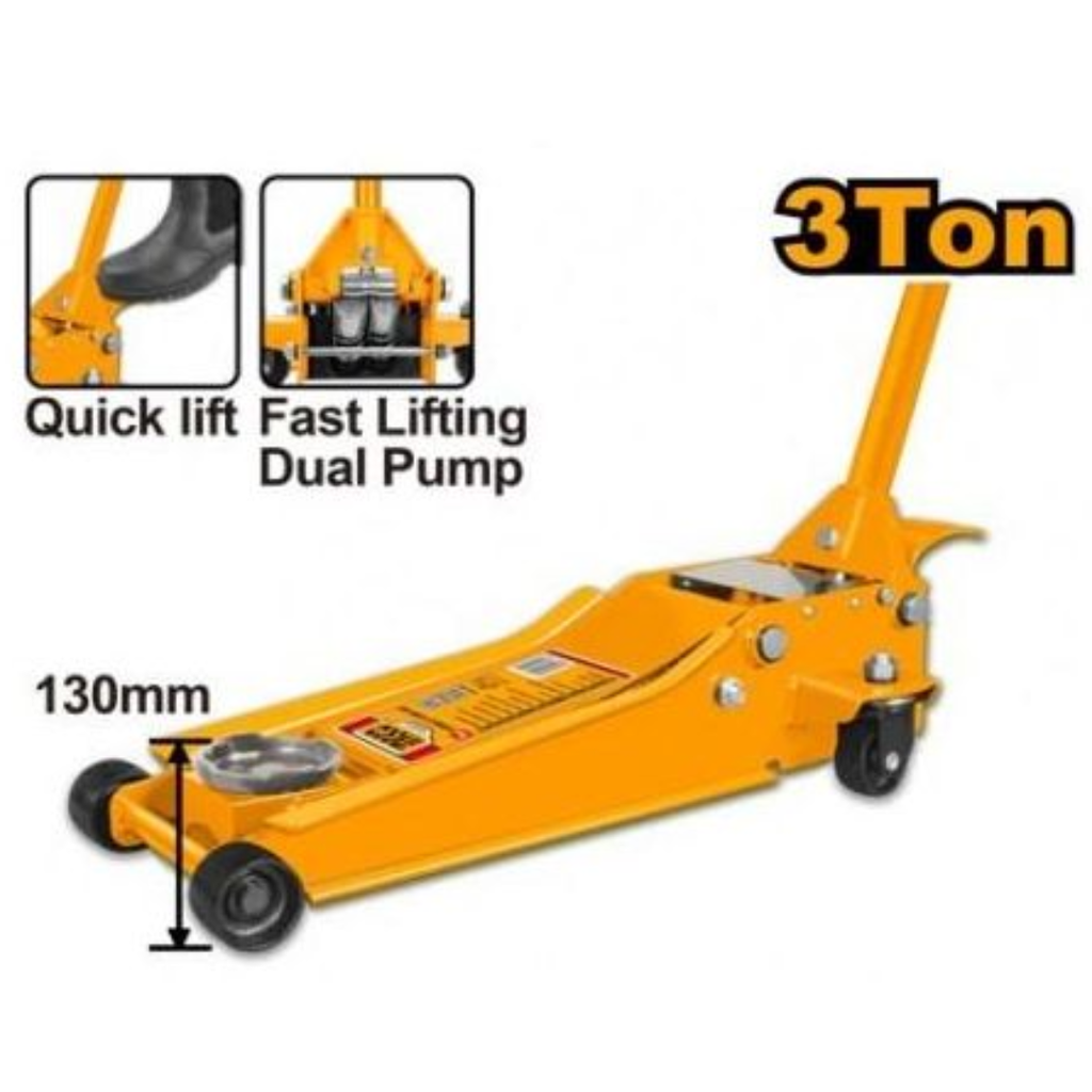 INGCO  Hydraulic garage jack 3Ton