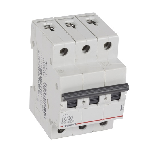 [419885] LEGRAND Breaker 20a 3p 3mod rx3 