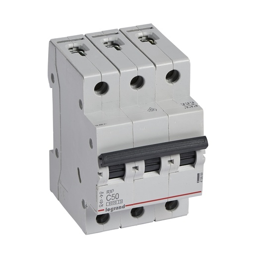 [419889] LEGRAND Breaker 50a 3p 3mod rx3 
