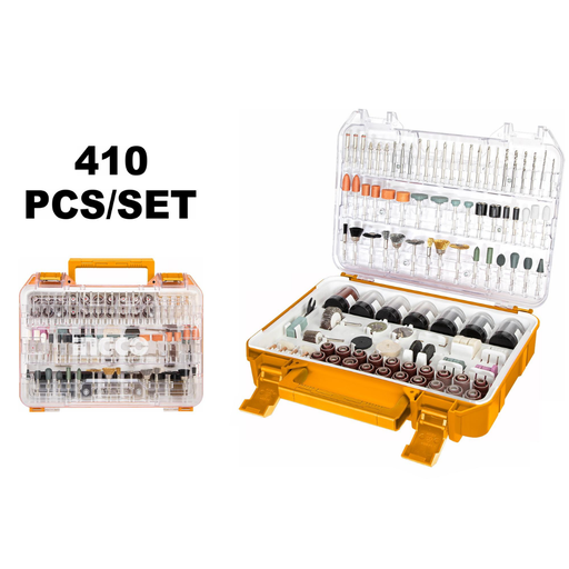 [AKMG4101] INGCO 410 Pcs  Accessories of mini drill