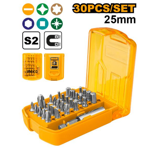 [AKSD08301] INGCO 30 Pcs Screwdriver Bits Set