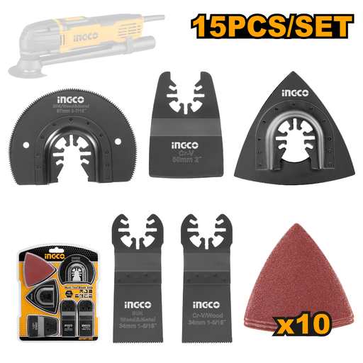 [AKTMT1502] INGCO Multi tool blade set