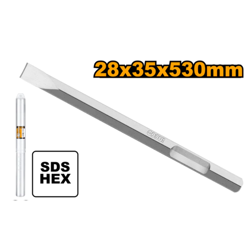 [DBC0425302] INGCO Hex chisel 28x35x530mm
