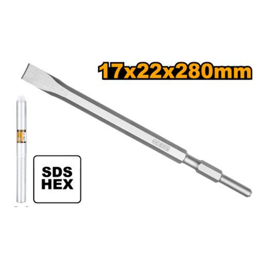 [DBC0522801] INGCO Hex chisel 17x22x280mm