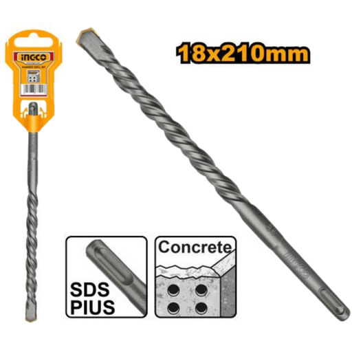 [DBH1211801] INGCO SDS plus hammer drill 18x210mm