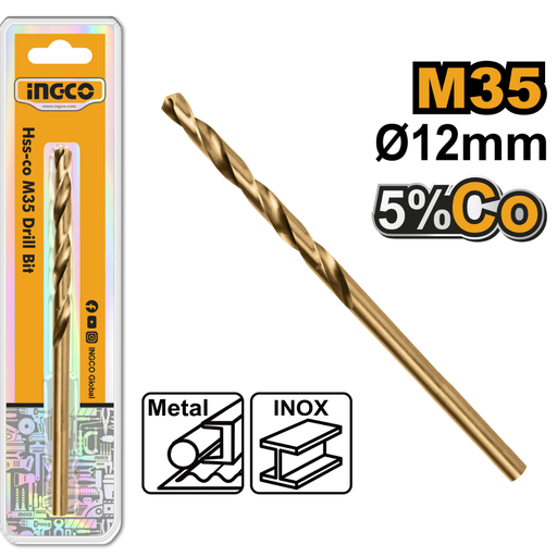 [DBT01130121] INGCO HSS CO drill bit 12mm