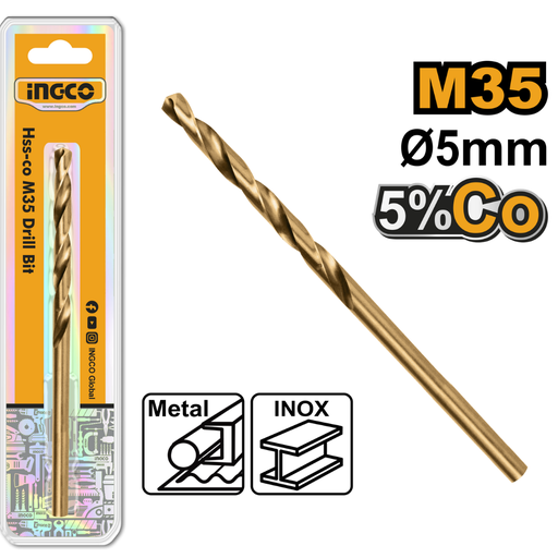[DBT01130501] INGCO HSS CO drill bit 5mm