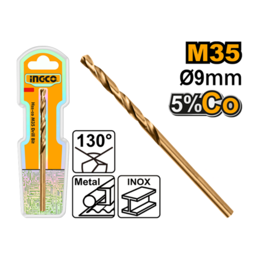 [DBT01130901] INGCO HSS CO drill bit 9mm