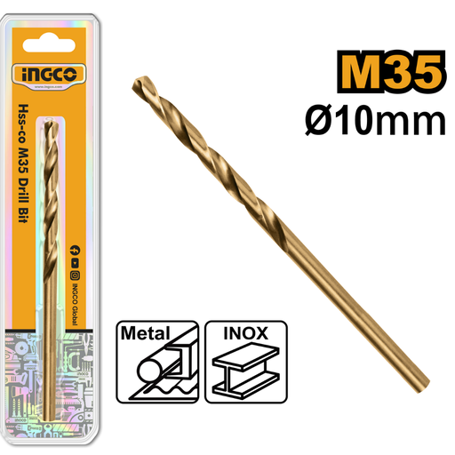 [DBT01131001] INGCO HSS CO drill bit 10mm