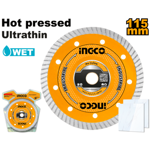 [DMD031151HT] INGCO Ultrathin diamond 115mm ( Mesh rim ) 