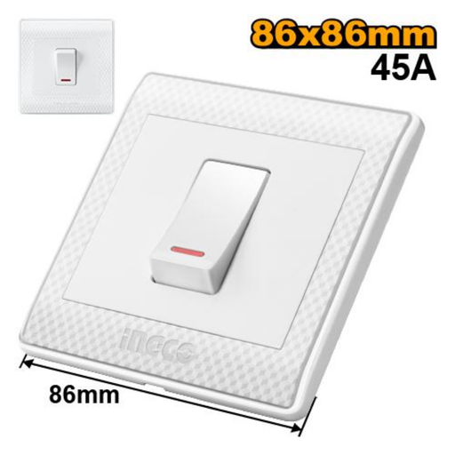 [HESSH01452] INGCO Switch 45A  86x86mm