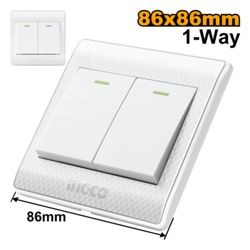 [HESSH02101] INGCO Switch 2 gang