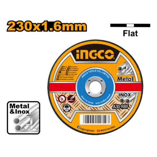 [MCD302302] INGCO Abrasive metal cutting disc 230X1.6MM