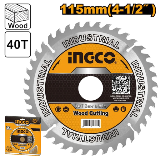 [TSB111555] INGCO TCT saw saw blade 40T 115MM