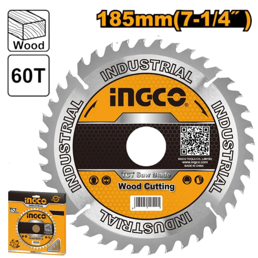 [TSB118513] INGCO TCT saw saw blade 60T 185mm
