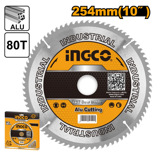 [TSB325428] INGCO TCT saw for aluminum 80T 254mm