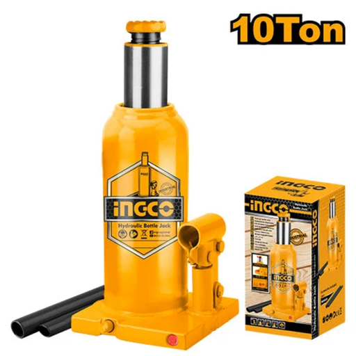 [HBJ1002] INGCO 10Ton Hydraulic bottle jack