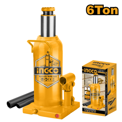 [HBJ602] INGCO 6Ton Hydraulic bottle jack