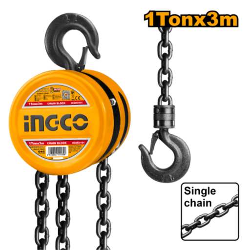 [HCBK0101] INGCO 1Tonx3m Chain block