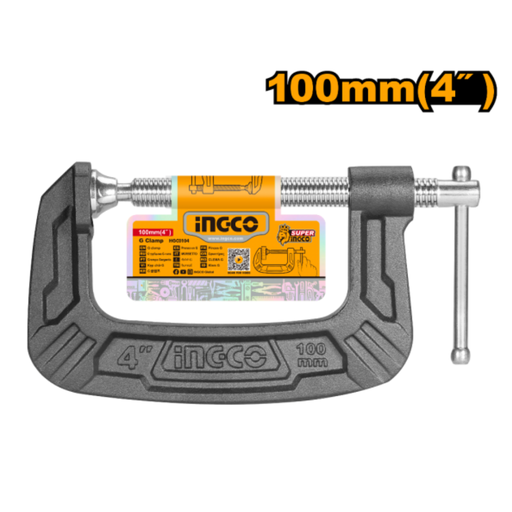[HGC0104] INGCO 4" G clamp