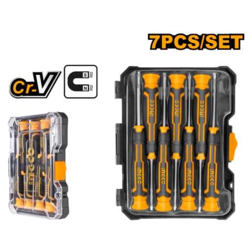 [HKSD0718] INGCO 7 Pcs precision screwdriver set
