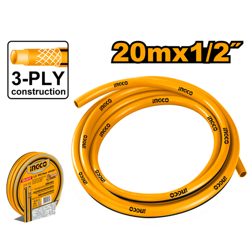 [HPH2001] INGCO 20mx1/2" PVC hose