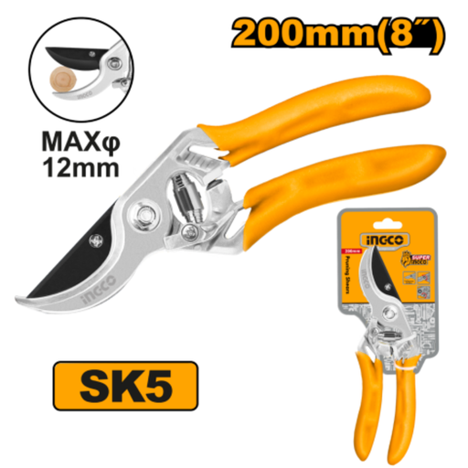 [HPS0109] INGCO Pruning shear 200mm