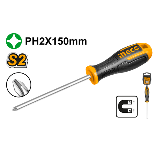 [HS68PH2150] INGCO Phillips screwdriver PH2x150mm