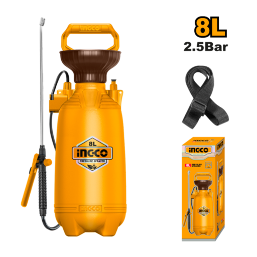 [HSPP30802] INGCO 8L  2.5 Bar Pressure sprayer