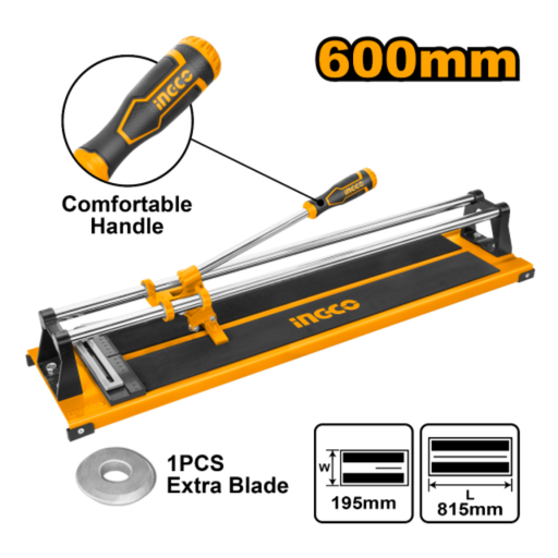 [HTC04600] INGCO Tile cutter 600mm 1 Pcs Extra Blade