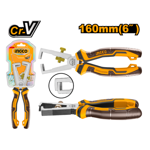 [HWSP28160] INGCO 6" Wire stripping plie