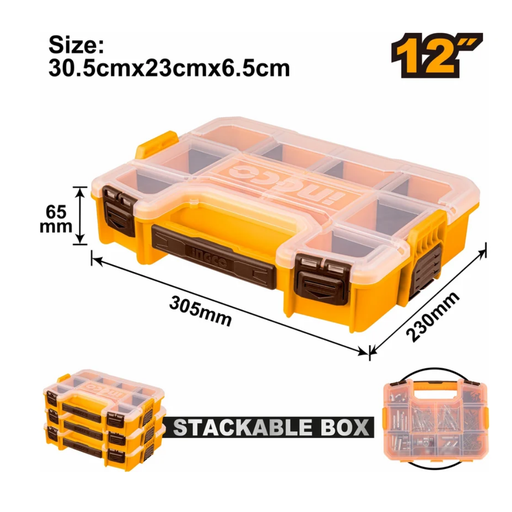 [PBX1211] INGCO 12" Plastic Organizer