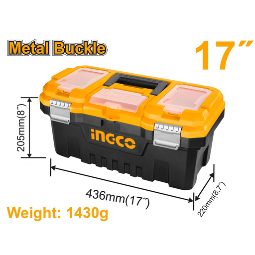 [PBX1702] INGCO 17" Plastic tool box