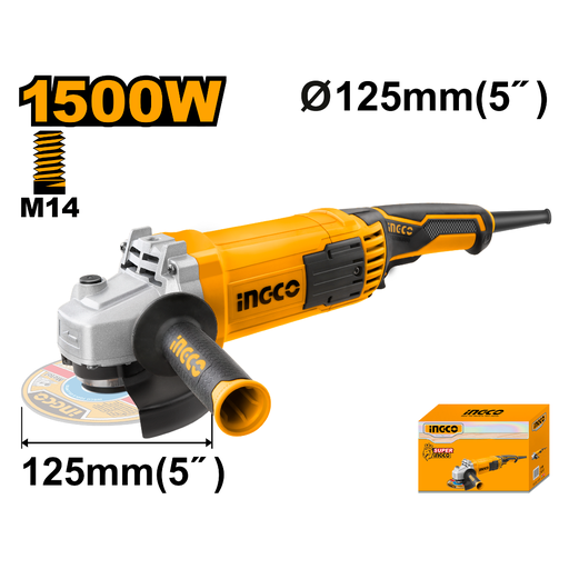 [AG150018] INGCO Angle Grinder 1500W
