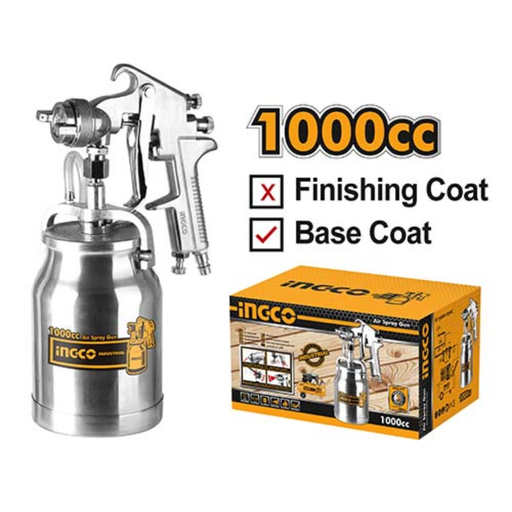 [ASG3102] INGCO Air Spray Gun 1.8mm 1000cc