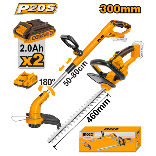 [COSLI240585] INGCO Cordless 2 Pcs Combo kit COSLI240585