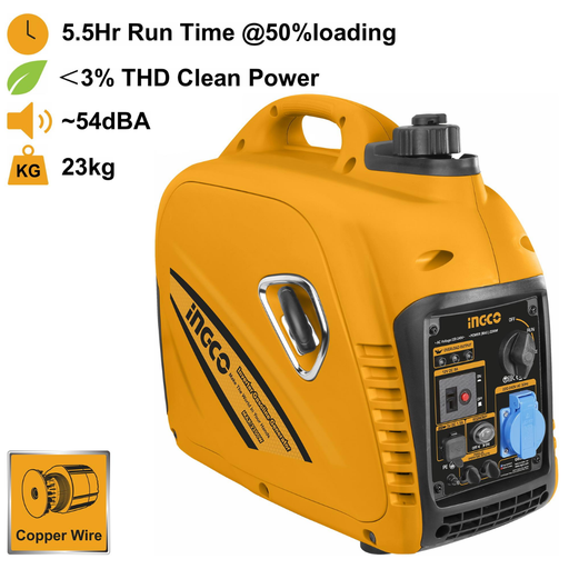 [GEI30001] INGCO INVERTER GASOLINE GENERATOR (2.2KW)