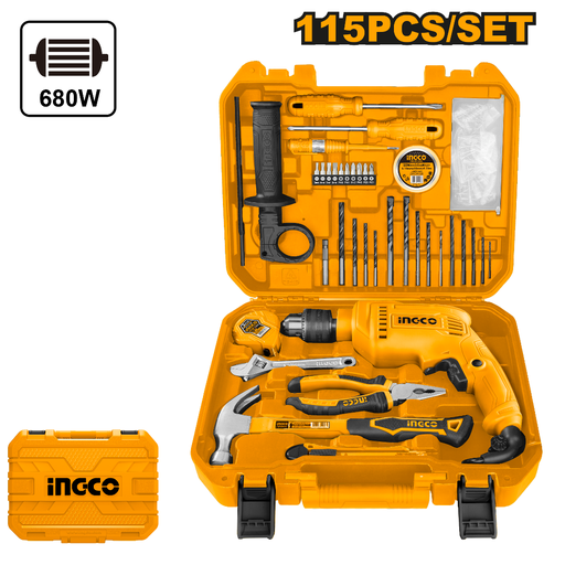 [HKTHP11151] INGCO 115 Pcs Tools Set