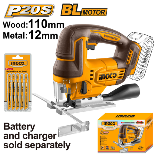 [CJSLI1008] INGCO Cordless jig saw 20V