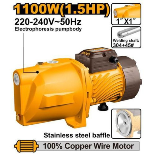 [JP110068] INGCO Water pump 1100W